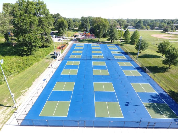 Sơn sân pickleball 5 lớp SPORTTEK nền bê tông